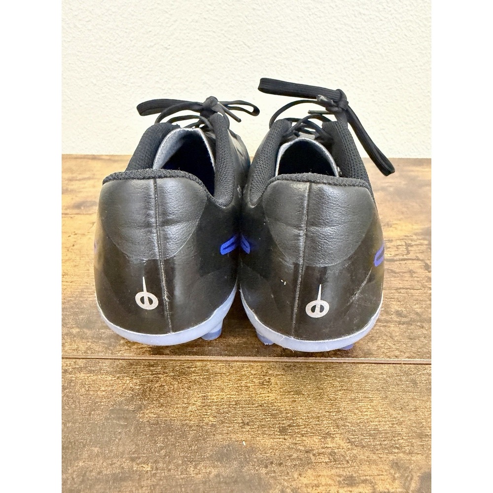 Nike Legend 6Y Club Mens Cleats Black Bright Blue Lace-Up Soccer Cleat - Picture 3 of 8
